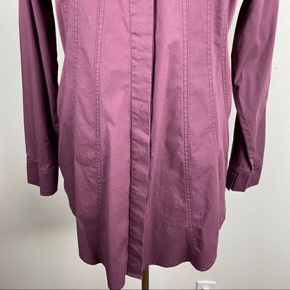 Soft Surroundings Sems Perfect Shirt Button Down - Picture 4 of 8